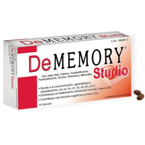 DeMEMORY Studio 30 cápsulas – imagen 1