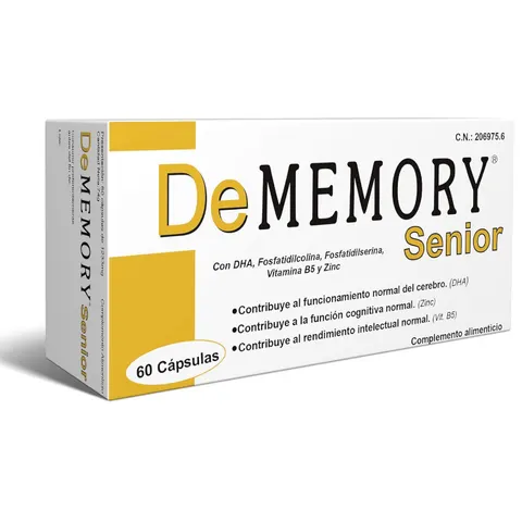 DeMemory Senior 60 Cápsulas – imagen 1