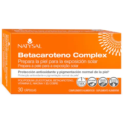 Natysal Betacaroteno Complex 30 caps – imagen 1