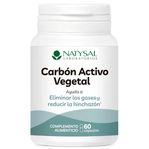 Natysal Carbón Activo Vegetal 60 Caps – imagen 1