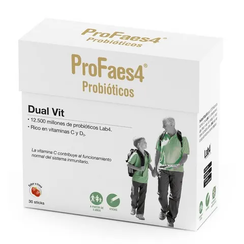 ProFaes4 Probióticos Dual-Vit 30 Sticks – imagen 1