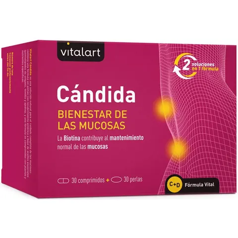 Vitalart candida 30comp+30perlas – imagen 1
