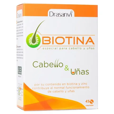 Drasanvi Biotin 400 Mcg. 45 Tablets – image 1