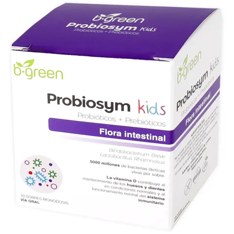 b.green Probiosym Kids 10 Sobres – imagen 1
