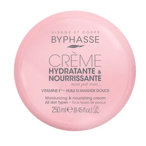 Byphasse Crema Idratante E Nutriente viso e corpo 250 ml – immagine 1