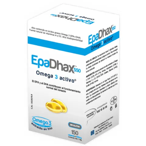 Epadhax 550 mg 150 Cápsulas – imagen 1