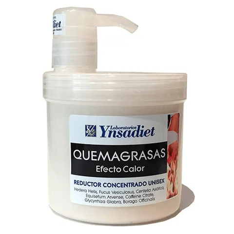 Ynsadiet QUEMAGRASAS EFECTO CALOR 500ml – imagen 1