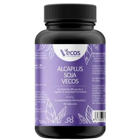 Vecos Nucoceutical Alcaplus Soja 60 Cápsulas – imagen 1