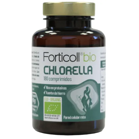 Forticoll Bio Chlorella 180 Comprimidos – imagen 1