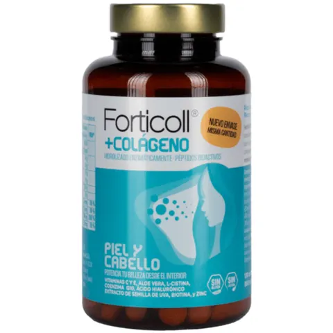 FORTICOLL Colágeno Piel Cabello 120comp – imagen 1