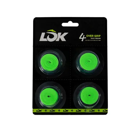 Blister Overgrip X4 Lok Verde – imagen 1