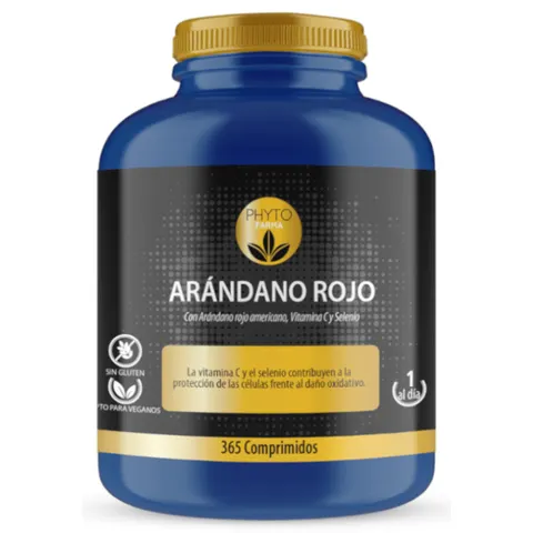 Phytofarma Arándano Rojo 365 Comprimidos – imagen 1