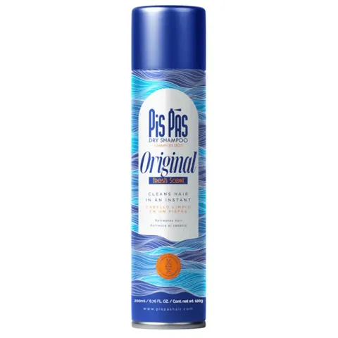 PisPás Champú en Seco Original 200 ml – imagen 1