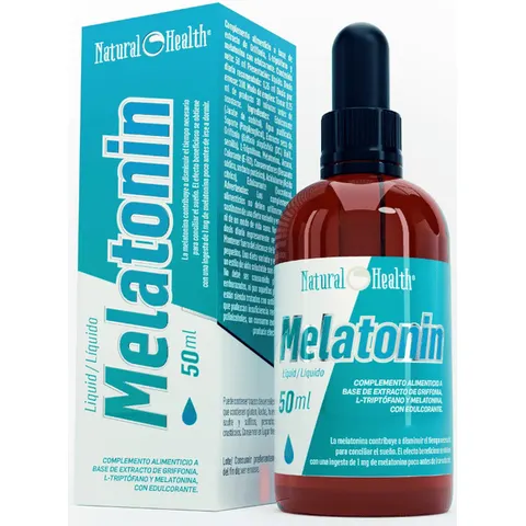Natural Health Melatonin Liquid 50 ml – imagen 1