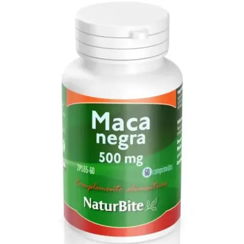 Naturbite Maca Negra 60 comp – imagen 1