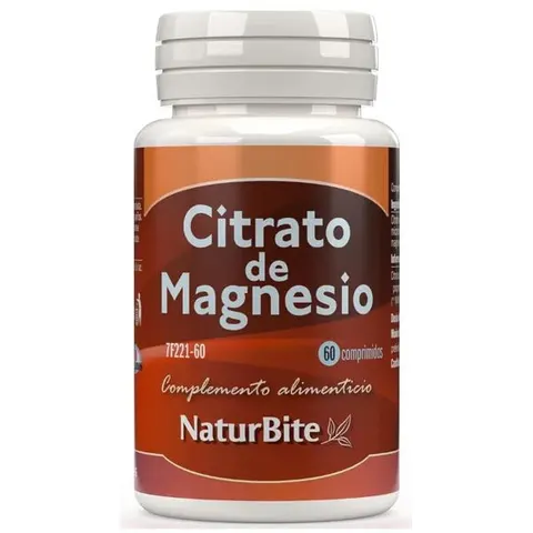 Naturbite Citrato de Magnesio 60comp – imagen 1