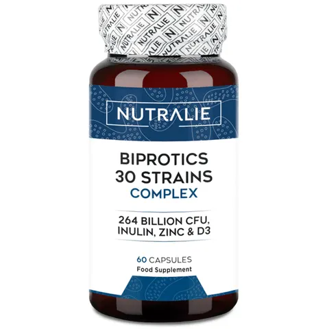 Nutralie Probióticos 30 Cepas Complex 264 Billones UFC 60 Caps – imagen 1