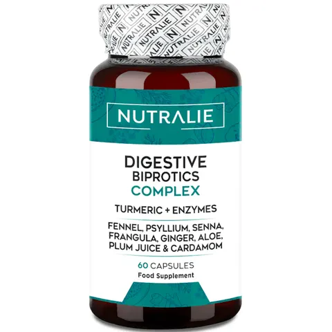 Nutralie Digestive Probiotic Complex+ Curcuma 60 Capsules – image 1