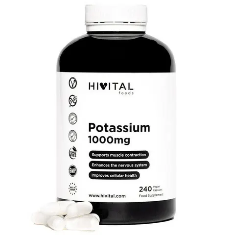 Hivital Potasio 1000mg 240 Cápsulas – imagen 1