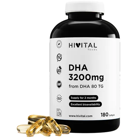 Hivital DHA 3200mg 180 Perlas – imagen 1