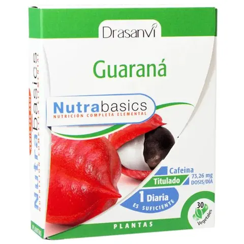 Drasanvi GUARANÁ NUTRABASICS 30 Caps – imagen 1