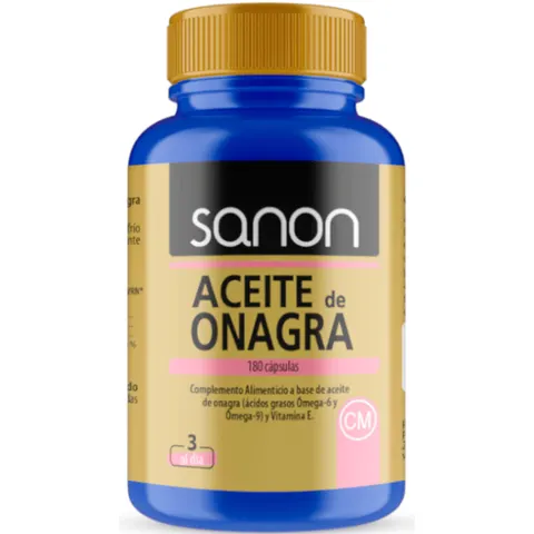 Sanon Aceite de Onagra 180caps – imagen 1