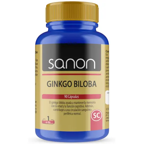 Sanon Ginkgo Biloba 90 Caps – imagen 1