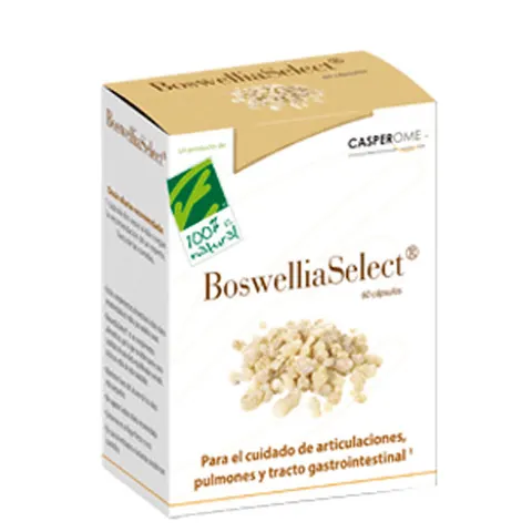 100% Natural BoswelliaSelect 60 Cápsulas – imagen 1