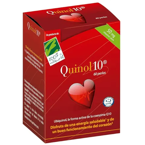 100% Natural Quinol-10 100mg 60 cápsulas – imagen 1