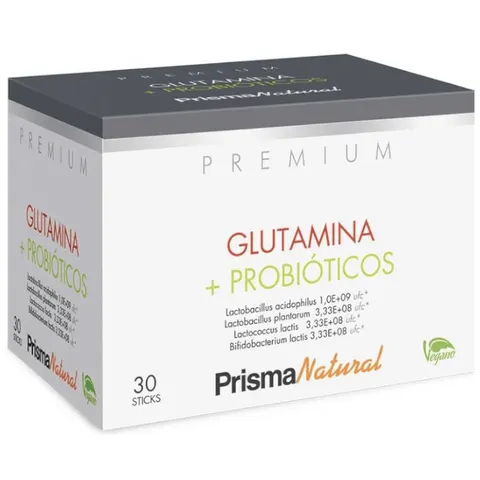 Prisma natural glutamina + probioticos 30sticks – imagen 1