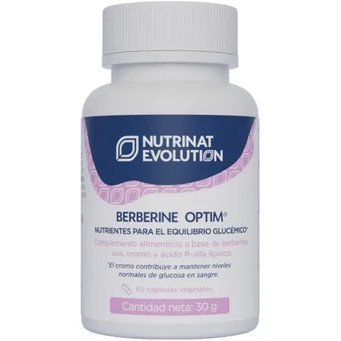 Nutrinat Evolution Berberine Optim 60 Cápsulas Vegetales – imagen 1