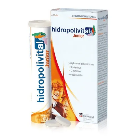 Hidropolivital Junior 40 Comprimidos Masticables – imagen 1