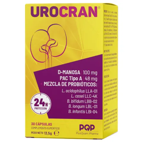 Plusquam Pharma Urocran 30 Cápsulas – imagen 1