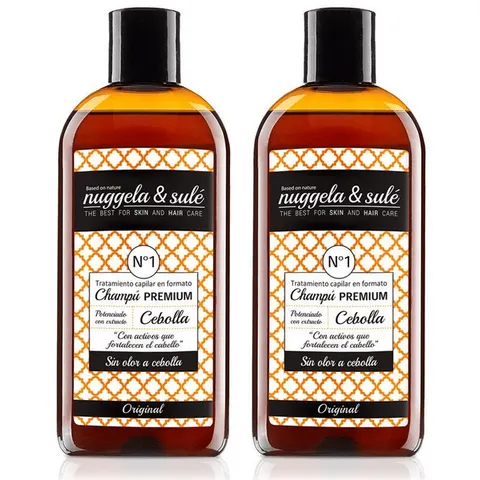 Nuggela & Sulé Premium Onion Shampoo Pack 2x250 ml – image 1
