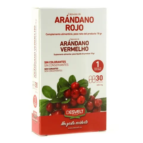 Desvelt Arándano Rojo 30 Cápsulas – imagen 1