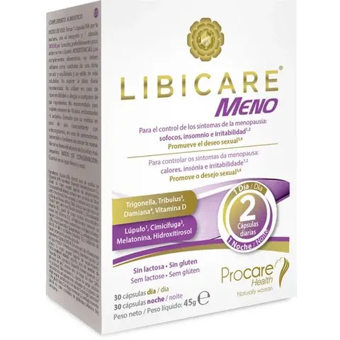 Libicare Meno 30+30 Cápsulas – imagen 1