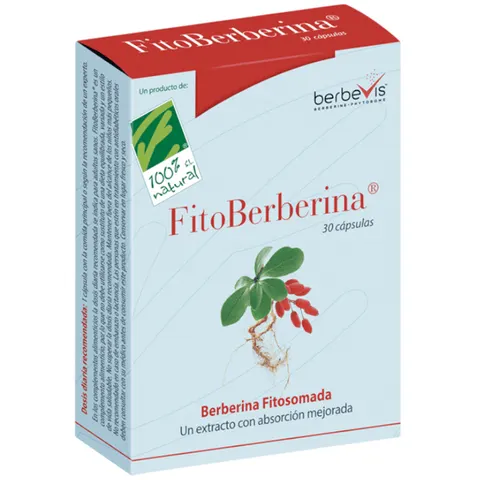 100% Natural FitoBerberina 30caps – imagen 1
