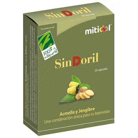 100% Natural SinDoril 30 Cápsulas – imagen 1