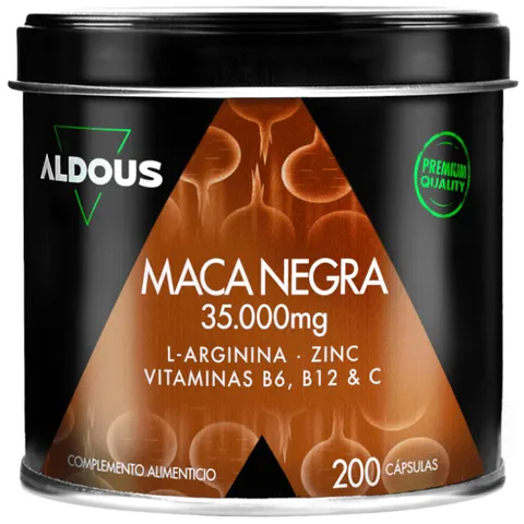 Aldous Bio Maca Negra 35.000mg 200caps – imagen 1