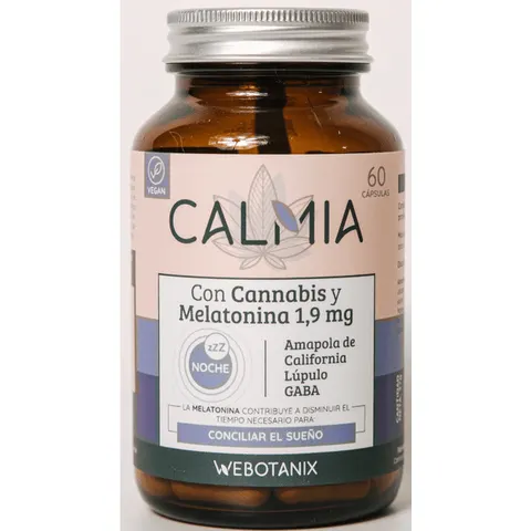 Webotanix Calmia Noche 60 Cápsulas – imagen 1