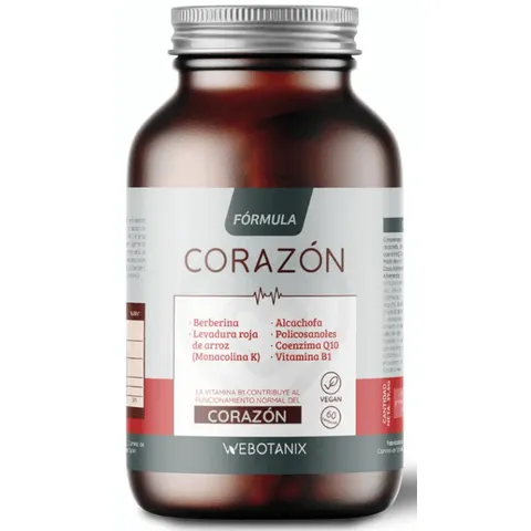 Webotanix Corazón Fórmula 60 Cápsulas – imagen 1