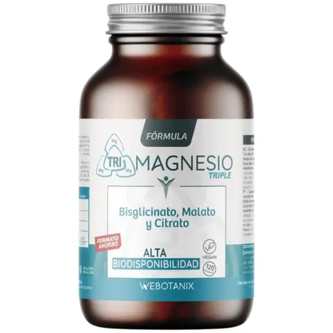 Webotanix magnesio triple 120 cap. – imagen 1