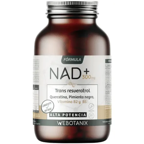 WeBotanix Nad+ Resveratrol 60 Cápsulas – imagen 1