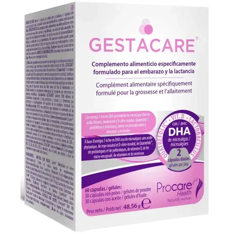 Procare Health Gestacare 60 Cápsulas – imagen 1