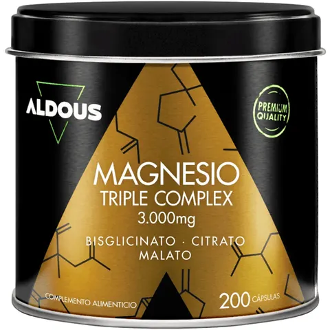 Aldous Bio Magnesio Triple Complex 200caps – imagen 1