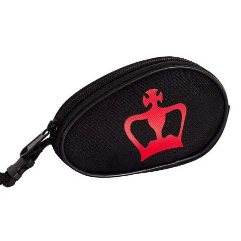 Monedero Black Crown Negro/rojo – imagen 1