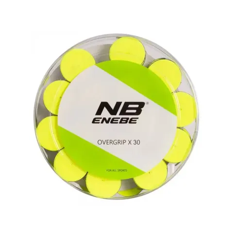 Cubo 30 Overgrips Enebe Response Amarillo Fluor – imagen 1