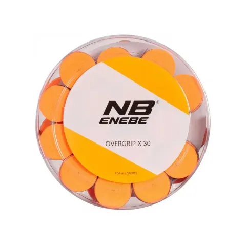 Cubo 30 Overgrips Enebe Response Naranja Fluor – imagen 1