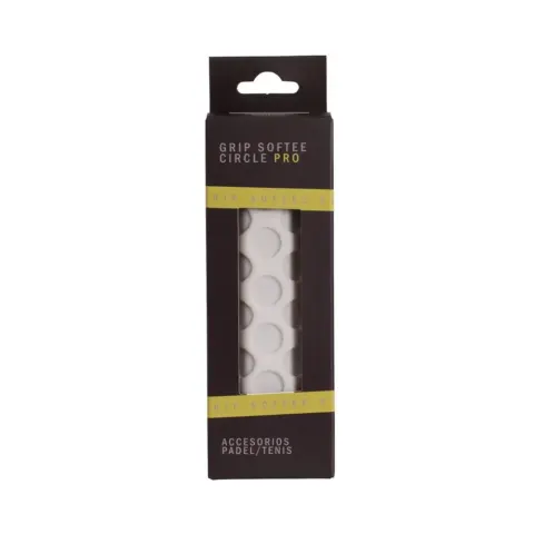 Grip Padel Softee Circle Pro Blanco – imagen 1