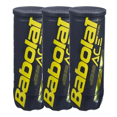 Tripack De Botes De 3 Bolas Babolat Ace Padel – imagen 1
